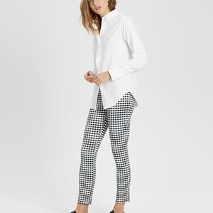 Theory Gingham Classic Skinny Pant